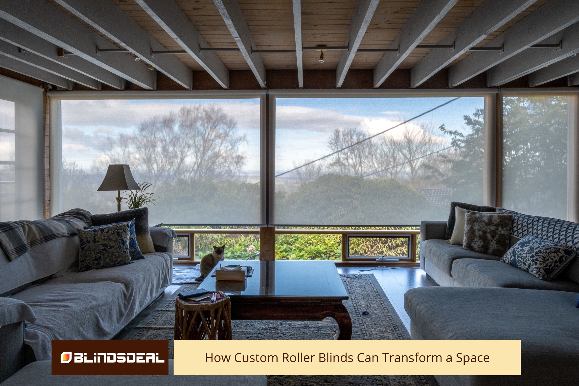 How Custom Roller Blinds Can Change the Atmosphere in Your Home or ...
