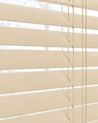 50mm Basswood Venetian — Crema