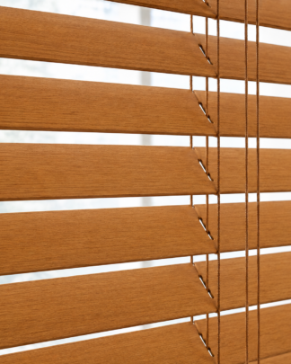 50mm Basswood Venetian — Nutmeg