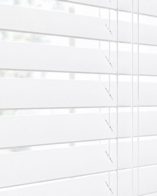 50mm Basswood Venetian — Super White